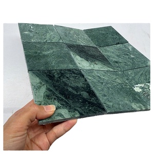 China Sukabumi Green Square Stone <strong>Mosaic</strong> Swimming Pool <strong>Tiles</strong> <strong>Sheet</strong> Size 300x300 - Product Image 1