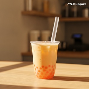 พีช Popping Boba ไต้หวันฮาลาลไข่มุกฮาลาลมันสำปะหลัง - Product Image 3