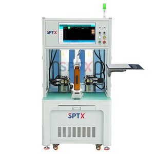 Machine de soudage par points automatique à double résistance pour batteries lithium-ion 18650 21700 - Product Image 1