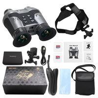 Monoculaires de vision nocturne pour la chasse en basse lumière, grossissement 6X, vidéo 8K/4K, étanche IP54, portée 700-1000m, rechargeable, double