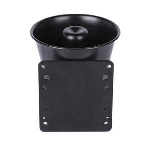 Haut-parleur d'alarme de voiture, haut-parleur d'ambulance, haut-parleur de voiture, unité de commande de klaxon, klaxon électronique étanche, forme ronde, noir, 100 W - Product Image 6
