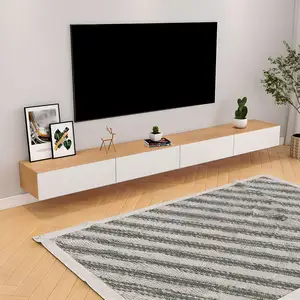 酒店分隔器最小浅白色豪华电视柜木质组合现代客厅卧室经济型电视柜