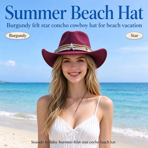 Chapeaux de cowboy personnalisés à faible MOQ, chapeaux d'hiver pour le rodéo, le gymkhana et les soirées, avec logo personnalisé, vente en gros, nouveau style pour cadeau - Product Image 2