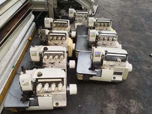 Machine à coudre surjeteuse automatique à entraînement direct Pegasus M700 d'occasion, machine à coudre surjeteuse à quatre fils de haute qualité - Product Image 5