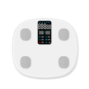 Nouvelle conception, nouvel écran VA, fonction <span class=keywords><strong>de</strong></span> fréquence cardiaque, IMC, mode bébé, <span class=keywords><strong>balance</strong></span> intelligente avec application, capacité <span class=keywords><strong>de</strong></span> 180 kg - Product Image 1