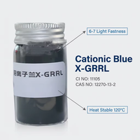 Bleu Cationique X-GRRL 250% Bleu Basique 41:1 pour Teinture de Tissu Acrylique