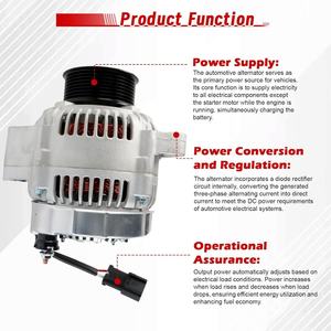Alternador 600-861-6420 para Excavadora PC200-8 PC240LC-8 PC220LC-8 Motor SAA6D107E 24V 60A - Product Image 3