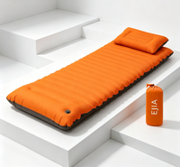 Matelas pneumatique gonflable pour le camping en plein air, tapis de couchage individuel résistant à l'humidité, pour tente, camping en voiture, voyage, randonnée