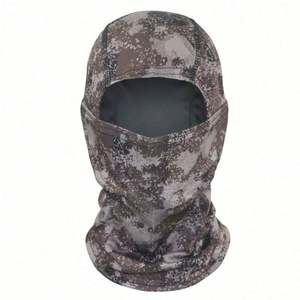 High Quality Unisex Motorcycle Helmet Balaclava Face Breathable Waterproof Solid Color <b>Black</b> Ski Mask Printing Business Daily - Product Image 4