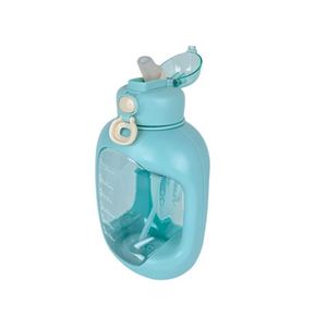 Ensemble de bouteilles d'eau personnalisées avec logo, mignonnes, portables, grande capacité, pour le sport en plein air, gobelet en plastique, bouteille d'eau pour les voyages - Product Image 3