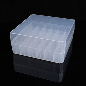 Boîte de cryopréparation en plastique Hisamori à 36 compartiments pour le stockage d'échantillons de laboratoire, capacité de 5 ml - Product Image 1