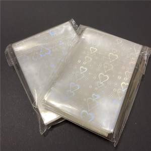 Fundas holográficas con forma de corazón para tarjetas, Protector de tarjetas para Kpop/Idol/TCG/CCG, tamaño estándar - Product Image 6