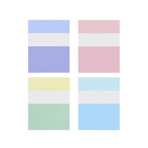Chenguang Pet 3x3 Transparent <b>Sticky</b> <b>Notes</b> 50 Sheets Solid Color Ys644 Self Adhesive Memo Pad - Product Image 3