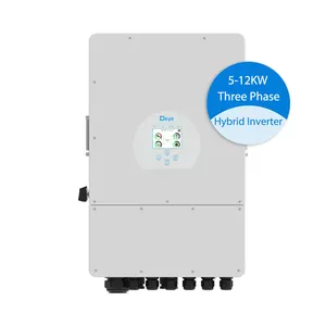 Deye Zuivere Sinus Omvormer SUN-8K-SG04LP3-EU 8kw 10kw 12kw 3 Fase 380V Alles-In-Een Hybride Zonne-Omvormers