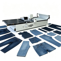 Machine de découpe automatique de tissus textiles, moteur de haute précision, capacité de production de 120 m/min pour tissus multicouches