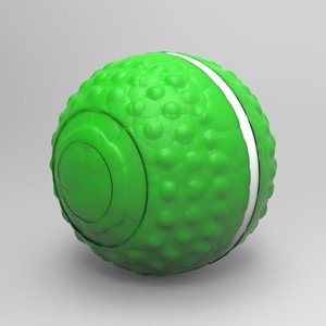 Smart Rolling <b>Ball</b> With Light Red Chew Toy For Cats And <b>Dogs</b> Wear Resistant Bouncy Interactive Pet Toy - Product Image 2