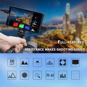 FEELWORLD CUT6 Pantalla táctil de 6 pulgadas FHD IPS HDMI2.0 Cámara Monitor de campo Monitor de cámara externa profesional Fábrica al por mayor - Product Image 3