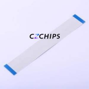 JS05A-30P-100-3-4 FFC Cable (Flexible Flat Cable) P=0.5mm Connector 30P 0.5mm 0.3mm Non-Inverting - Product Image 2