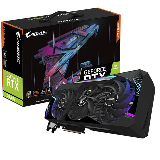 New Arrival Graphics Card GeForce RTX 3080 Ti MASTER 12G Sealed Package for Gaming Desktop Gaming GPU
