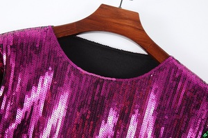 Abbigliamento Scintillante per il Mardi Gras, Top con Paillettes e <span class=keywords><strong>Frange</strong></span> per Donne, Disponibile in Magazzino - Product Image 6