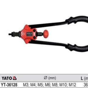 Yato Manual <b>Rivet</b> <b>Gun</b> M3 M4 M5 M6 M8 Steel 300mm Length For Blind <b>Rivets</b> - Product Image 2