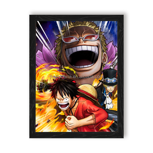 <span class=keywords><strong>Impression</strong></span> d'affiche d'anime <span class=keywords><strong>3d</strong></span> à rabat de feuille de lentilles différentes personnalisées Offre Spéciale - Product Image 2