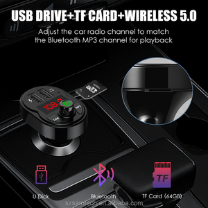 Trasmettitore FM per Auto con Adattatore, Doppia Porta USB per Ricarica Rapida, Radio FM Wireless, Lettore MP3, Chiamate Vivavoce, Supporto USB e PD - Product Image 4