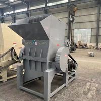 Broyeur de plastique de 15 CV pour le recyclage des bouchons de bouteilles en PET, garantie