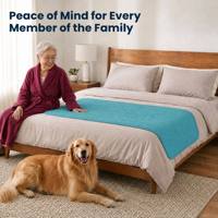 AOSEN Protège-matelas imperméable ultra-absorbant réutilisable pour personnes âgées et hôpitaux