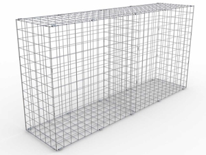 200x30x100 cm Panier de Gabion Acier  de Jardin Bordure Barrière - Product Image 2