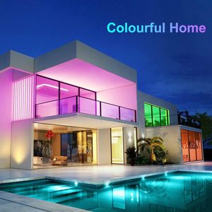 Iluminación LED Inteligente RGB SMD 5050 de 5m 10m con Control IR de 12V para Decoración Interior del Hogar - Product Image 4