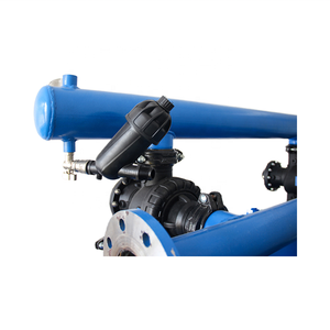 Système d'irrigation robuste à filtre à sable à rétrolavage <span class=keywords><strong>automatique</strong></span>, machine de traitement à stabilité continue pour terres agricoles en métal - Product Image 3