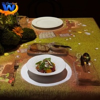 Sistema de Proyección Inmersiva 360° para Restaurantes, Equipo Interactivo de Proyección para Comedor, Ideal para Banquetes Privados y Restaurantes Temáticos