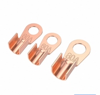 Haute qualité OT 30-50A série presse-étoupe à extrémité ouverte connecteur de cosses de câble connecteur de borne de fil de cuivre rond