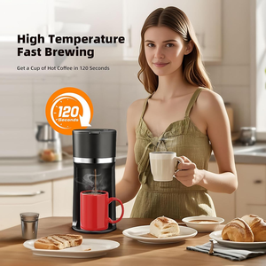<span class=keywords><strong>Cafetera</strong></span> de Cápsulas Semiautomática Mini, <span class=keywords><strong>Cafetera</strong></span> Portátil para Cápsulas K-Cup y Multicápsulas - Product Image 4