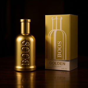 Boos Golden Eau de Parfum 100 ml Édition Collector Spray pour Homme Parfum Boisé - Product Image 2