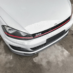 สปอยเลอร์กันชนหน้ารถยนต์ ชิ้นส่วนตกแต่งสำหรับ Volkswagen Golf MK7 GTI R Rline ฝาครอบป้องกันกันชน - Product Image 4