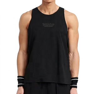 Men's Sleeveless Black Tank Top Mens Shapewear Undershirt Gym Vest Top Athletic Tank Top Men Muscle Fit Under Shirt - Product Image 1