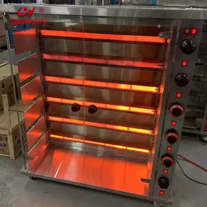 Chuangyu 30pcs Factory Outlet Gas/electric Bbq Chicken Of Commercial Rotisserie Oven