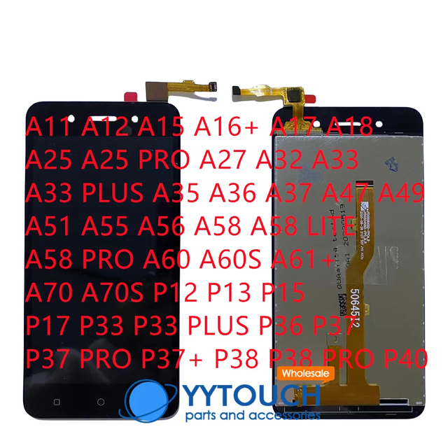 Touch Screen LCD Display Assembly for ITEL A18