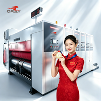 Nouvelle machine d'impression de cartons Oray à transfert sous vide entièrement automatique haute vitesse 300 pièces/min, longueur personnalisable et répétitive réglable