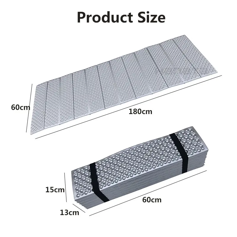 Замкнутая ячейка xpe пенопластовый материал для кемпинга изоляционный коврик для сна влагостойкий складной матрас для улицы
