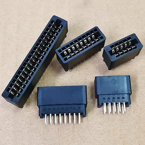 Edge Card Connector PCB Gold Finger Slot Socket 8 10 12 14 16 18 20 22 24 26 28 30 36 40 Pin