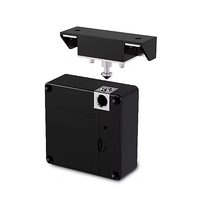 Serrure de meuble intelligente mini CDONLOCK, invisible et dissimulée, en ABS, pour porte en bois, avec carte mémoire pour le contrôle, garantie 2 ans, pour casier