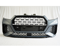 Kit carrosserie avant style RSQ3 F3 avec calandre nid d'abeille pour Audi Q3 SQ3 8U 8U.5 2013-2019, mise à niveau facelift pour Q3 SQ3 8U