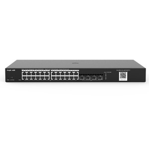 Commutateur d'entreprise Ruijie 24 ports RJ45 1000 Mbps 4 ports SFP Gigabit Dispositif de réseau couche 2 - Product Image 1