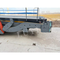 Vente directe usine : Semi-remorque porte-voitures double pont en acier 8/10 unités avec suspension pneumatique à 3 essieux pour le transport de voitures et de conteneurs
