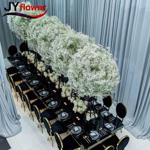 Rama de Hojas Verdes Artificiales Realistas de Nuevo Diseño JY, Material de Tela de Ficus Lyrata, Decoración para Bodas, Hogar, <span class=keywords><strong>Restaurante</strong></span> y Jardín - Product Image 2