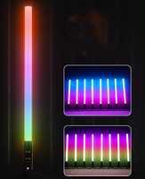 Tube lumineux LED à pixels 360 degrés IP65, alimenté par batterie, sans fil, pour extérieur, discothèque, scène, club, DJ, soirées disco