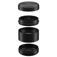 Pas de quantité minimale de commande en gros 55MM 4 couches accessoires pour fumeurs Logo personnalisé broyeur d'herbes en métal
